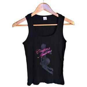 Vintage 2007 Christina Aguilera Back to Basics Tour Tank, Size XL Womens Top